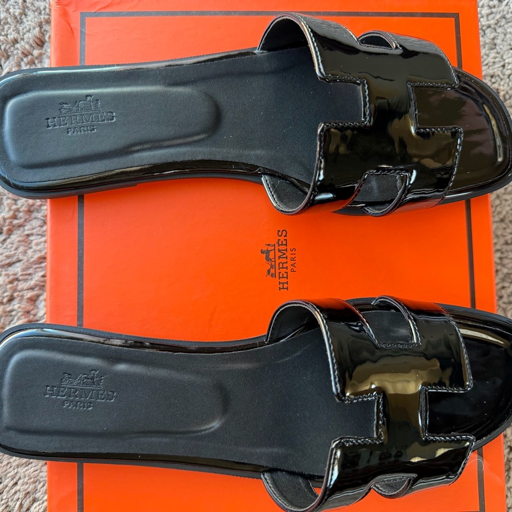 Hermès Orange Box with Branded Dust Bag